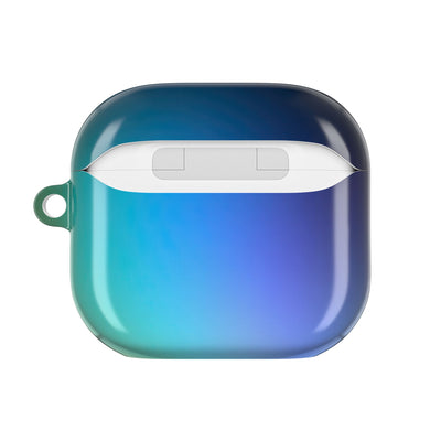 Prismatic Flare · Hard Case for AirPods & AirPods Pro · Blue