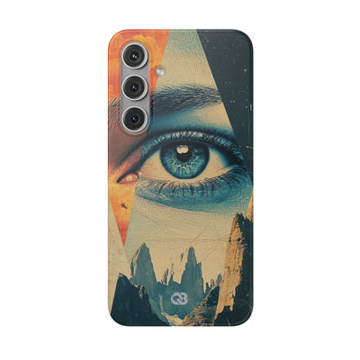 Fragmented Peak Gaze · Coque de téléphone Soft pour Samsung