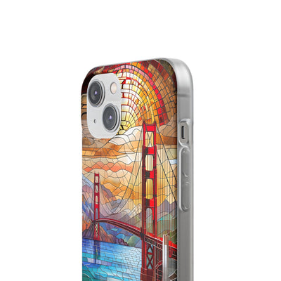 Crimson Arch Coast · Soft Custodia per iPhone