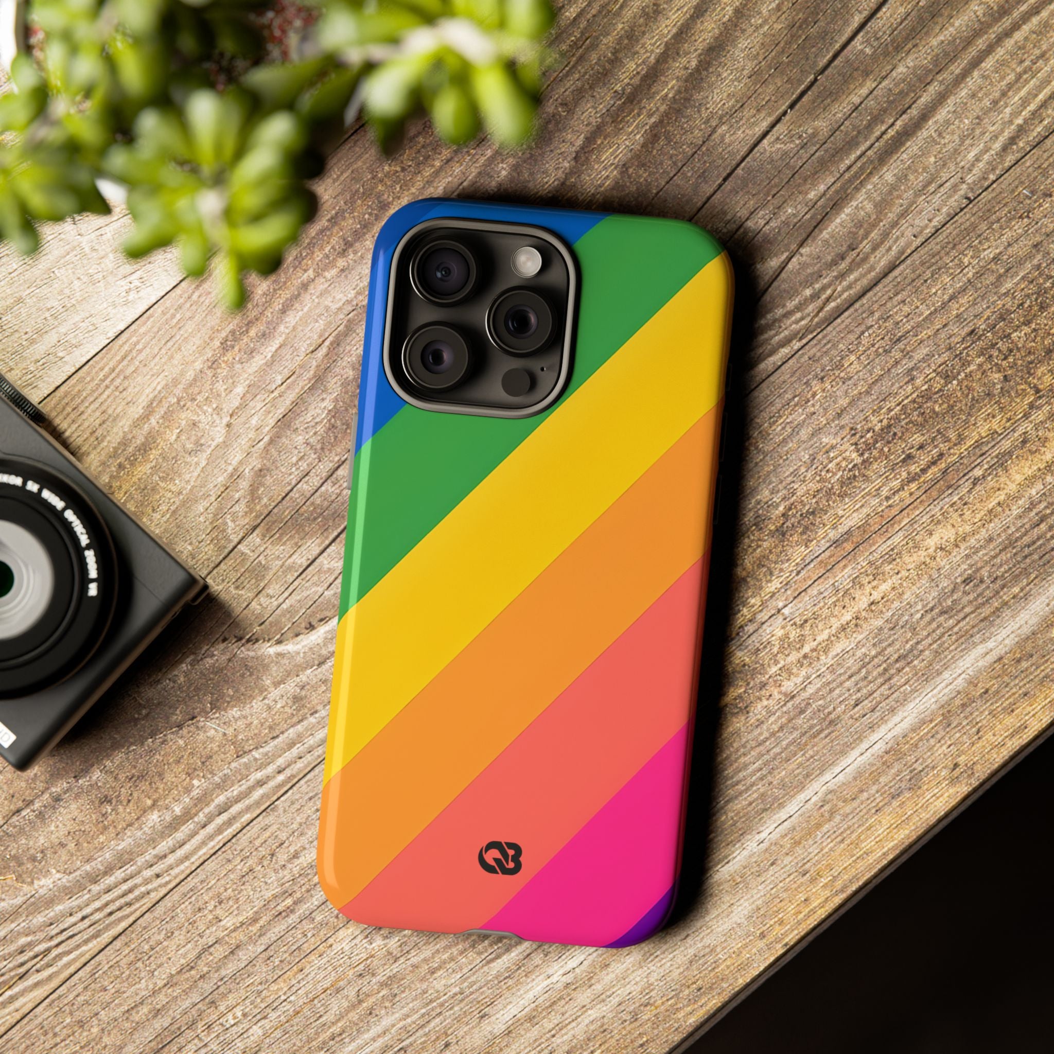 Vibrant Spectrum Slope · Tough Phone Case for iPhone