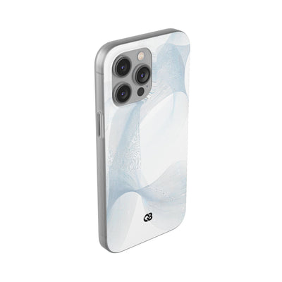 White Lite Phone Case for iPhone - Arctic Line Current