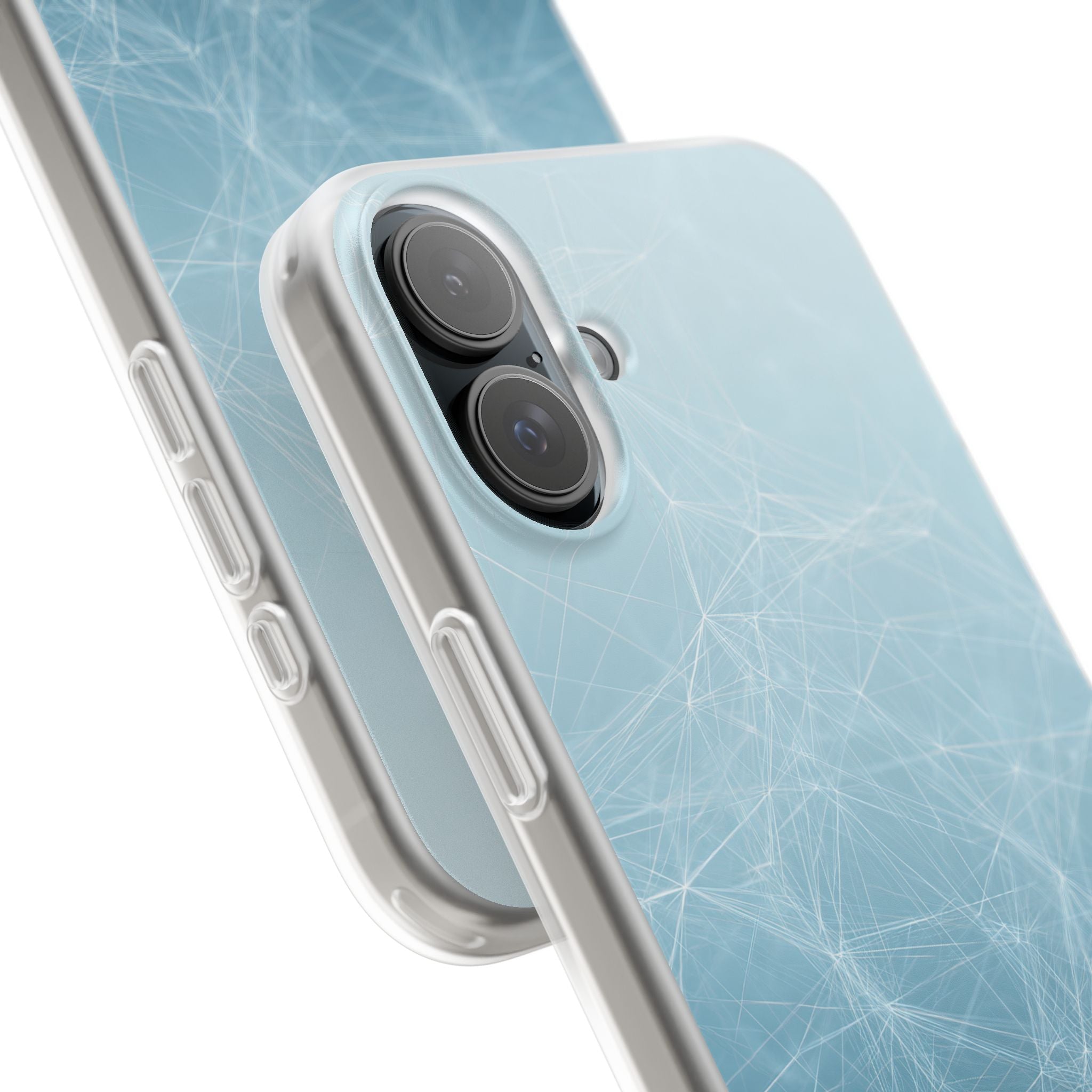 Teal Lite Phone Case for iPhone - Arctic Digital Nexus