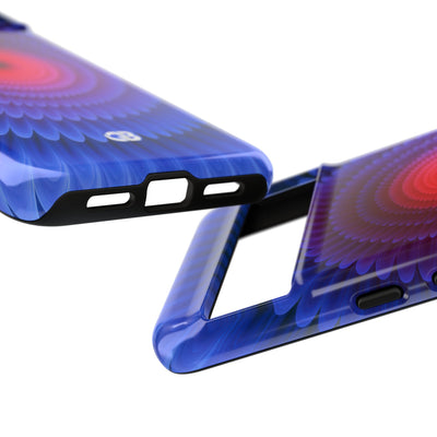 Radial Spectrum Bloom · Tough Phone Case for Pixel ·  Blue
