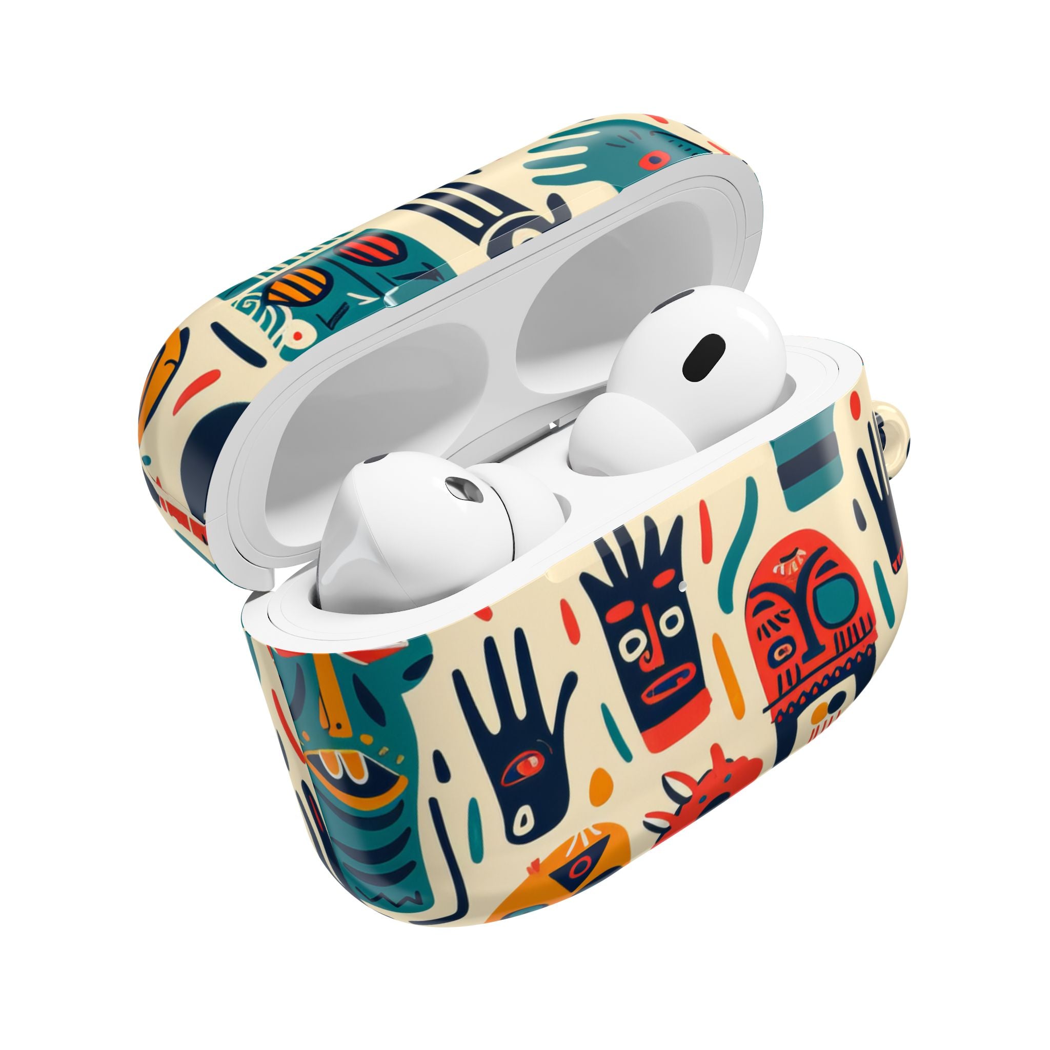 Tribal Faces - AirPods -kotelo