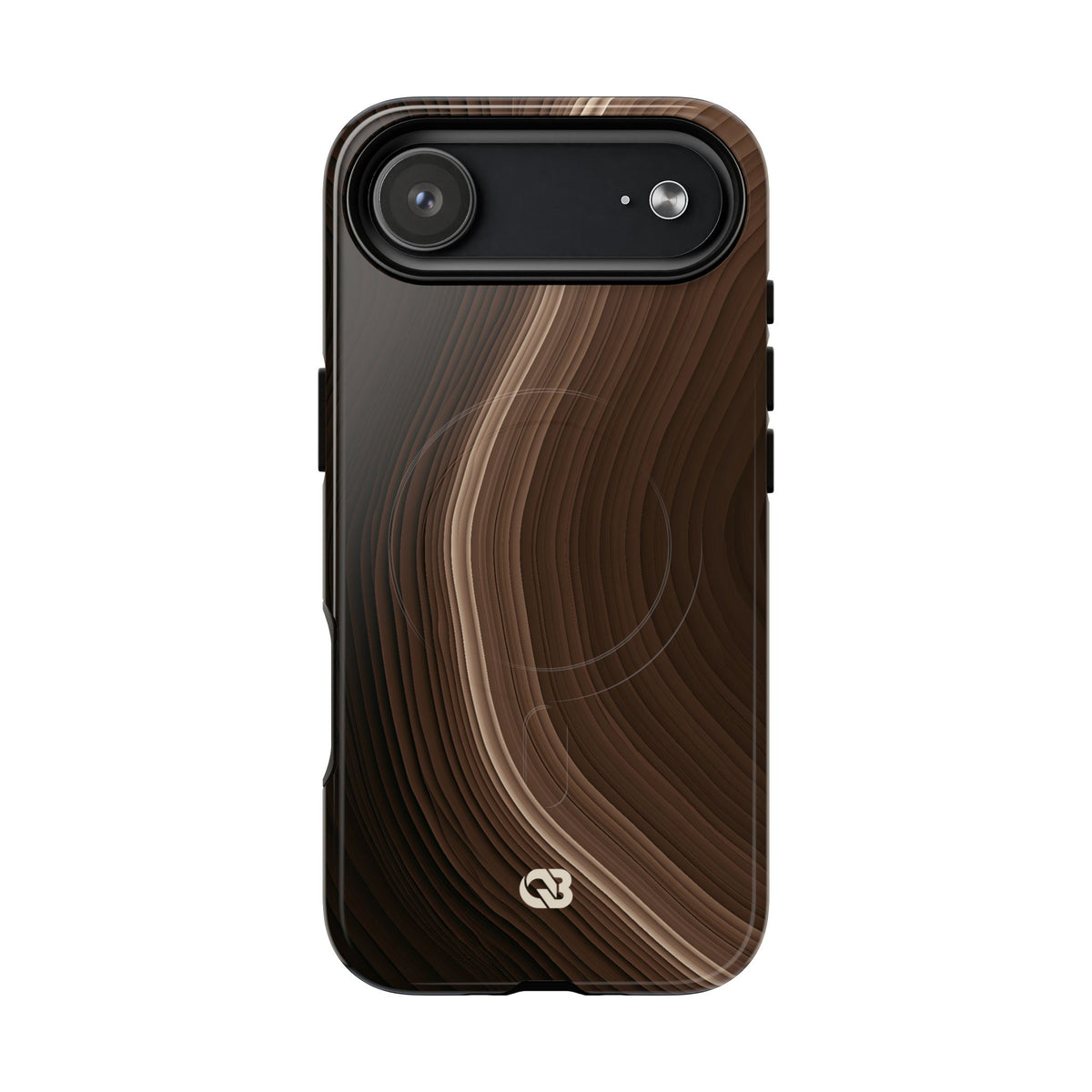 Umber Strata · Tough 2.0 Magnetic Phone Case for iPhone · Brown