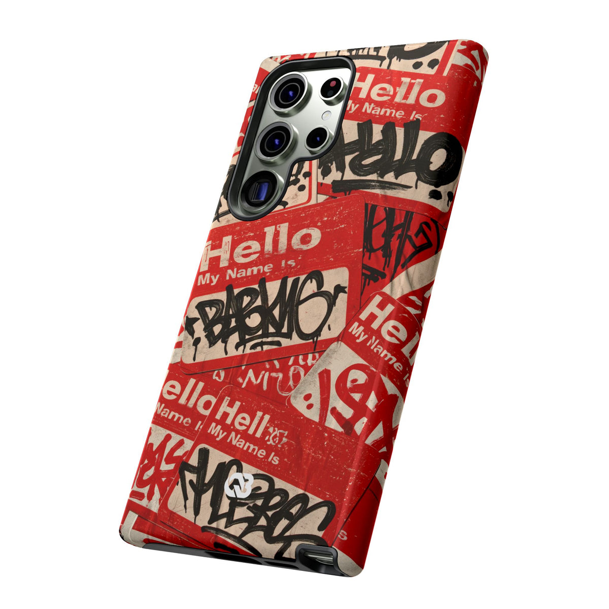 Slap Tag Collage · Tough Phone Case for Samsung · Red