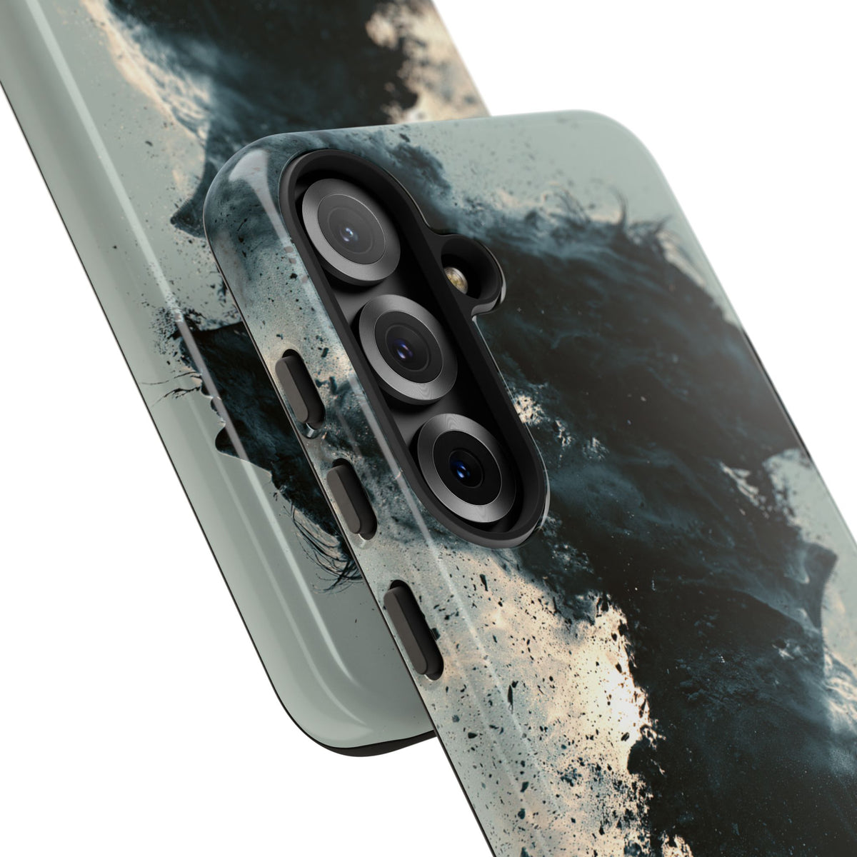 Ashen Dissolution · Tough Phone Case for Samsung · Black