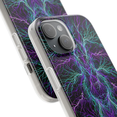 Electric Plasma Arbor · Lite Phone Case for iPhone ·  Purple