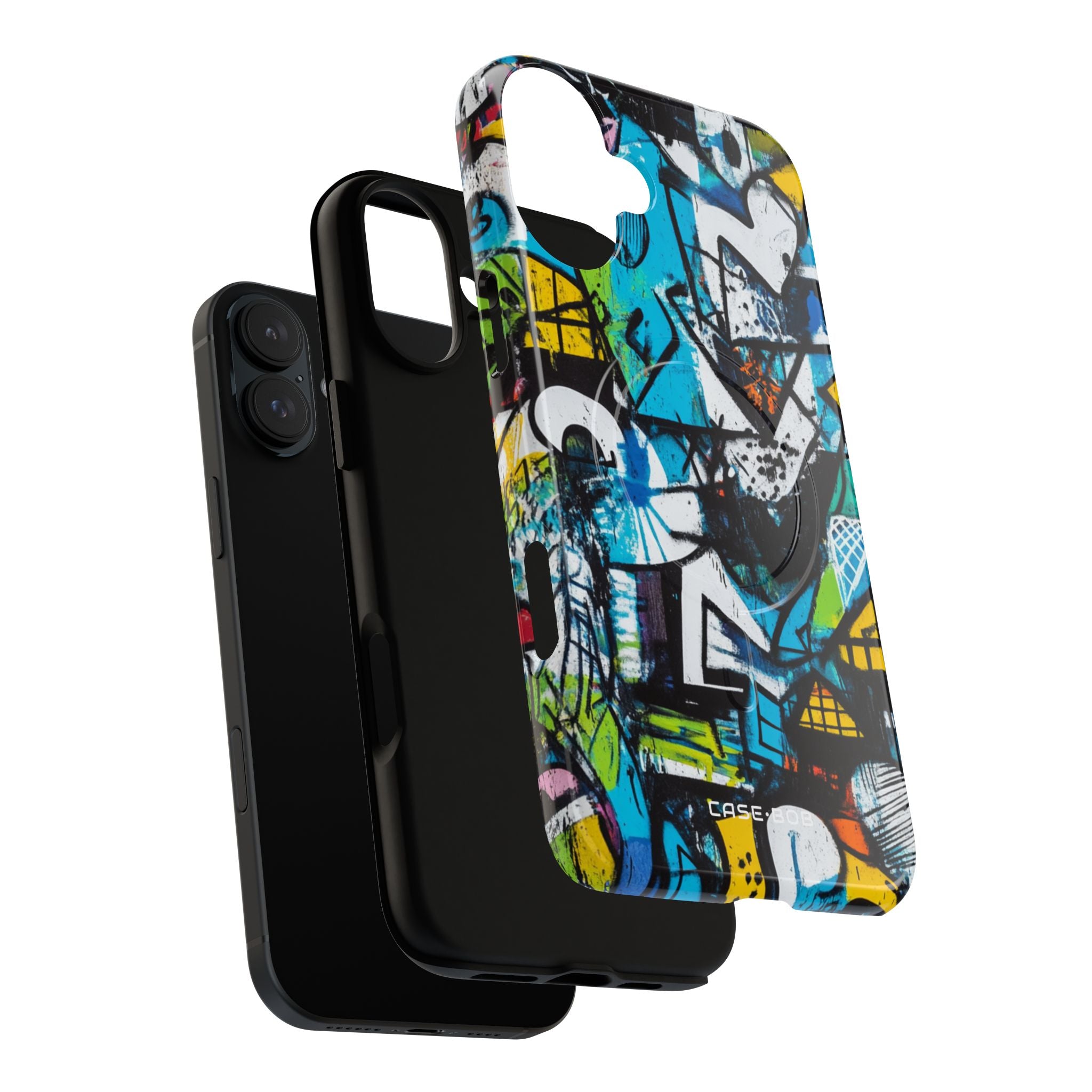 White Ripple Drift iPhone 16 Plus Case - Tough+