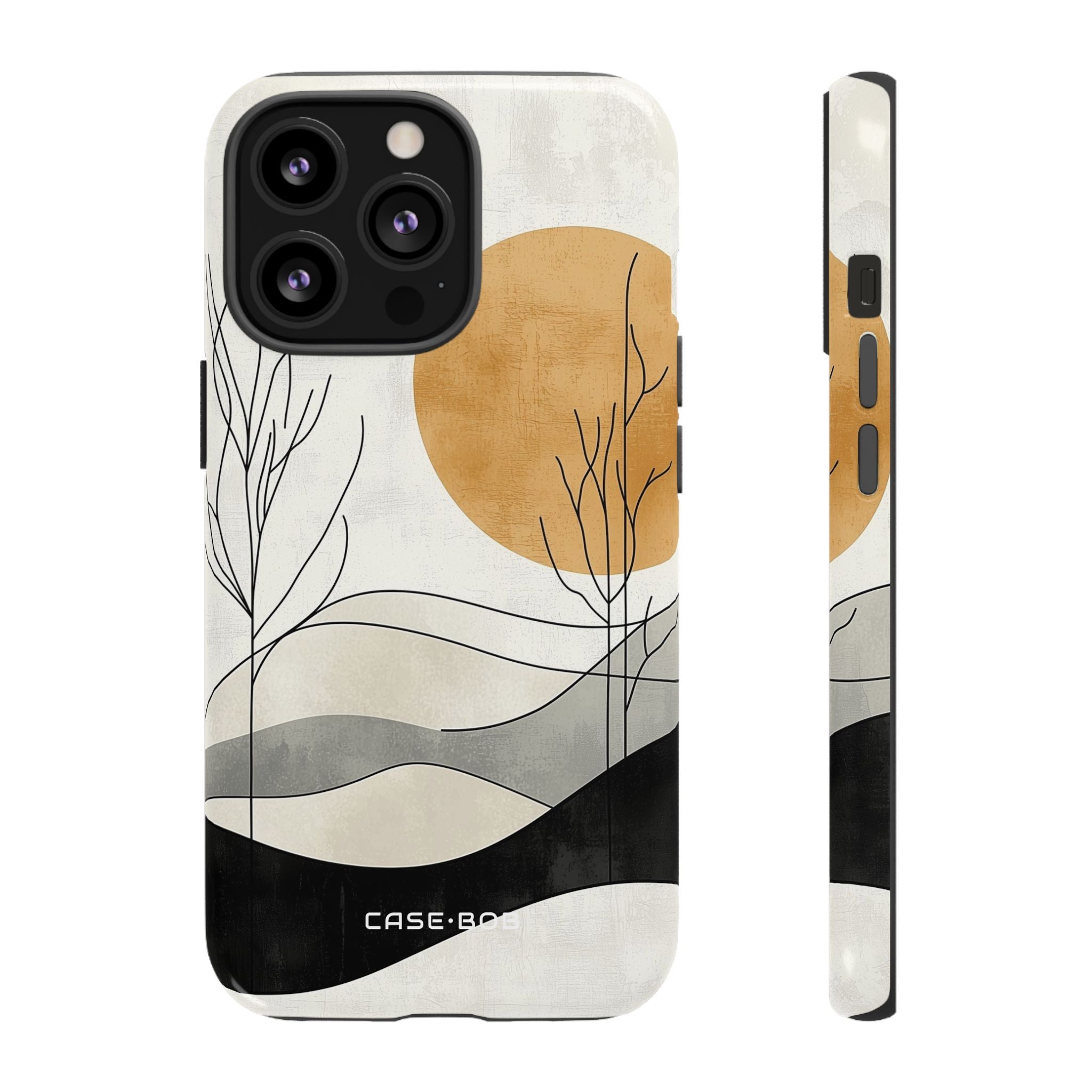 Orange Halo iPhone 13 Pro Skal - Tough