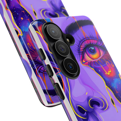 Violet Cosmic Gaze · Tough Custodia per Samsung