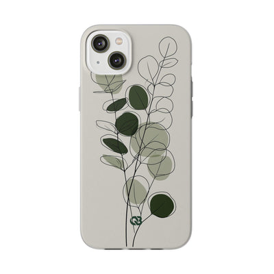Eucalyptus Foliage Study · Lite Phone Case for iPhone ·  Green