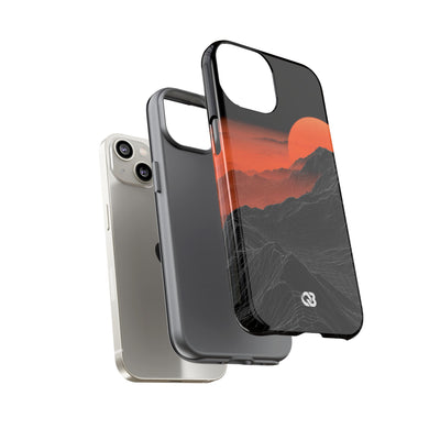 Solar Ridge Mesh · Tough Phone Case for iPhone · Black