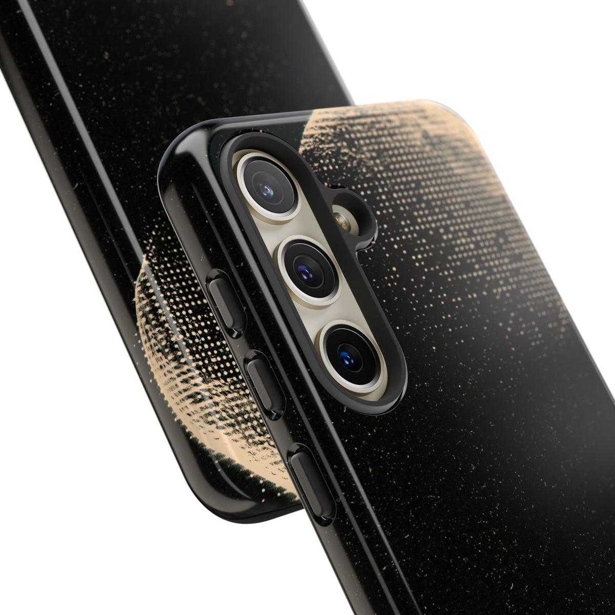 Lunar Metropolis Nocturne · Tough Phone Case for Samsung · Black