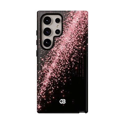 Rose Digital Cascade · Tough Phone Case for Samsung · Pink