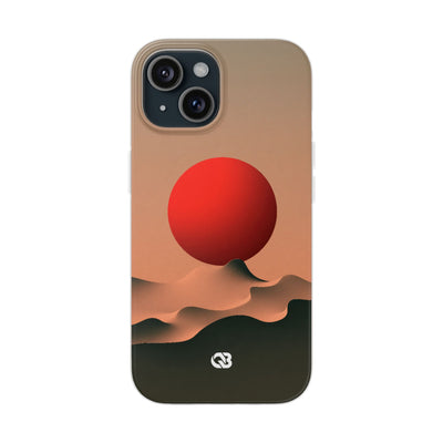 Crimson Sol Ridge · Lite Phone Case for iPhone ·  Red