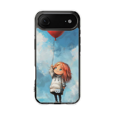 Crimson Heart Sky · Impact Phone Case for iPhone · Magsafe