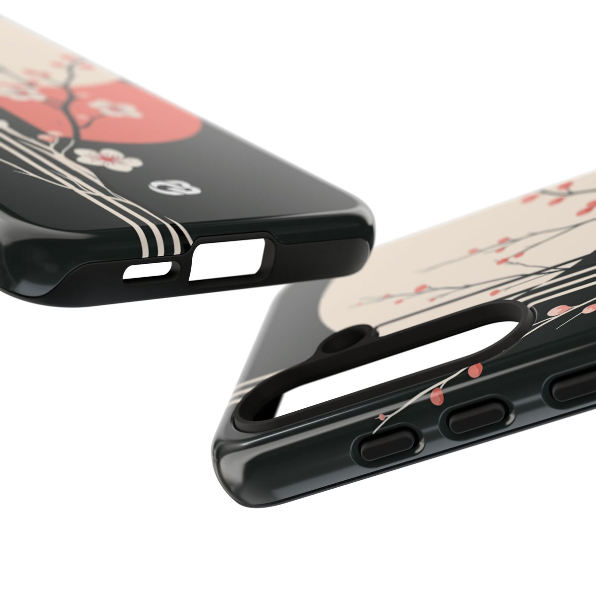 Nocturne Sakura Branch · Tough Phone Case for Samsung · Black