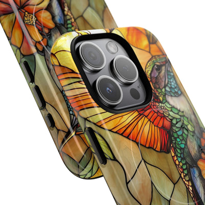 Amber Glass Hummingbird · Tough+ Phone Case for iPhone · Magsafe