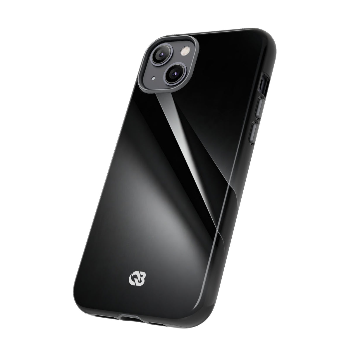 Obsidian Ridge · Tough Phone Case for iPhone · Black