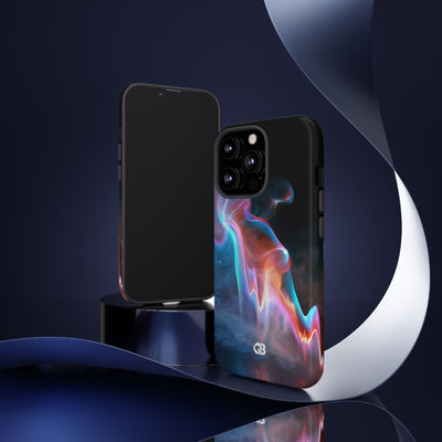 Neon Waveform · Tough Phone Case for iPhone · Black