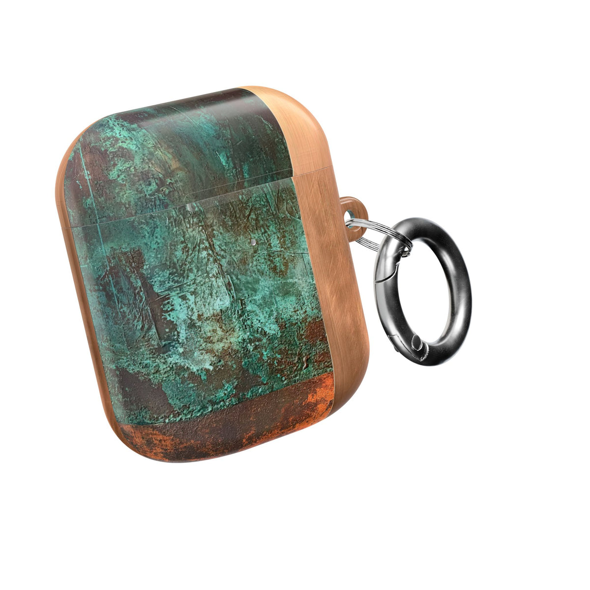 Oxidized Copper Patina · Hard Case for AirPods & AirPods Pro · Green