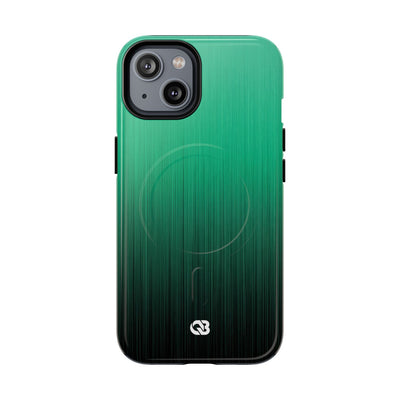 Emerald Cascade · Tough 2.0 Magnetic Phone Case for iPhone · Green