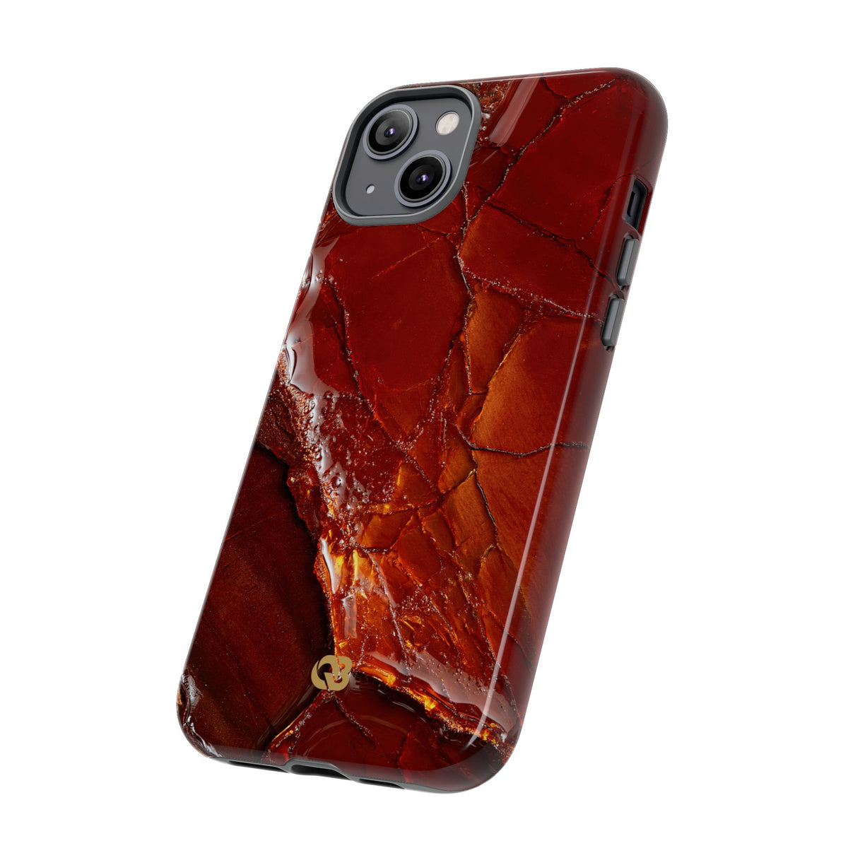 Amber Embrace · Tough Phone Case for iPhone · Brown