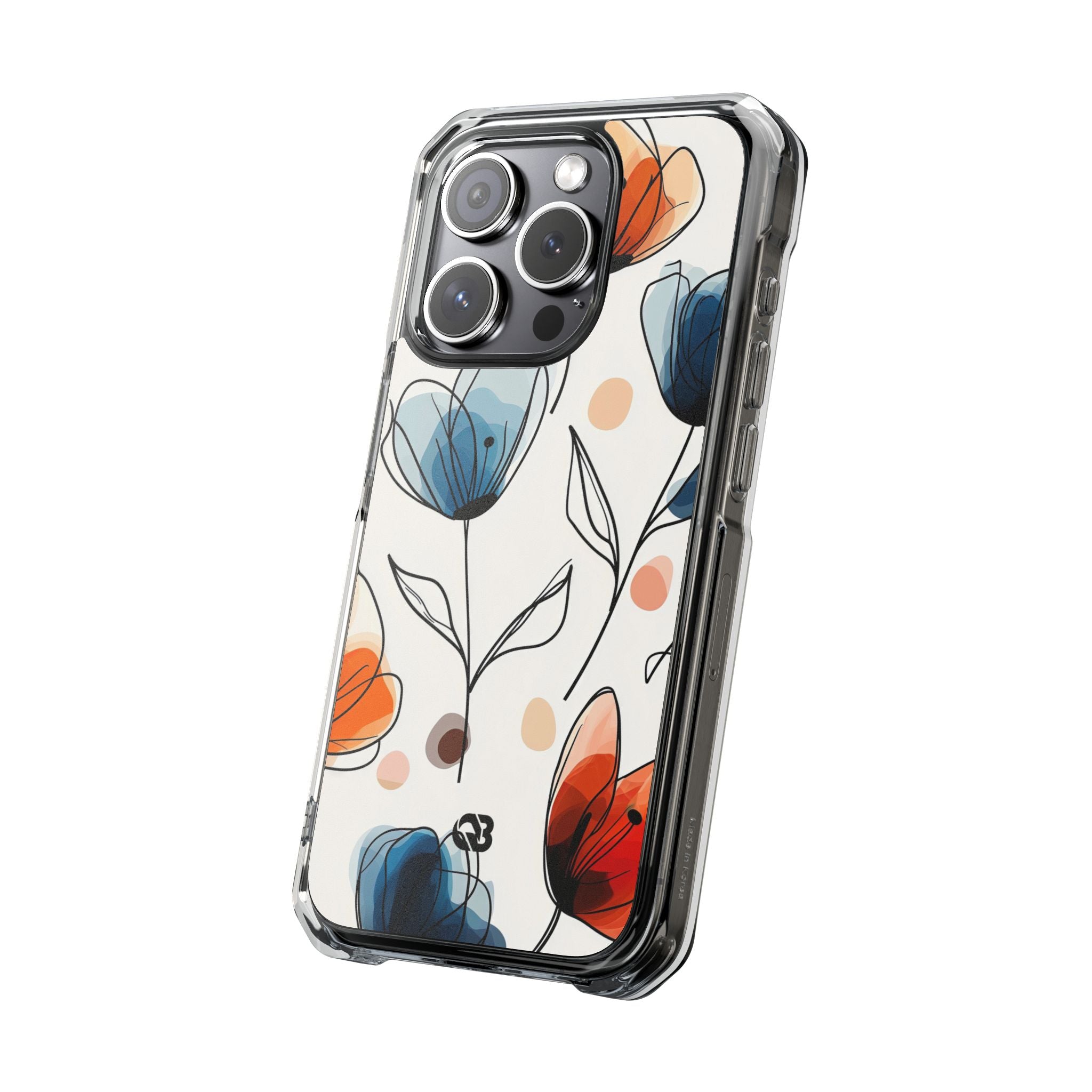 Ink Watercolor Tulips · Impact Phone Case for iPhone · Magsafe