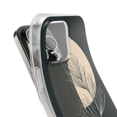Black Lite Phone Case for iPhone - Obsidian Sand Willow