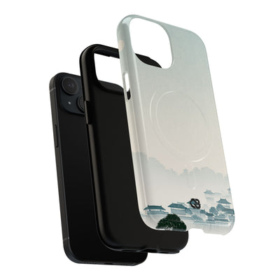 Blue Tough 2.0 Magsafe Phone Case for iPhone - Mist Valley Pagoda