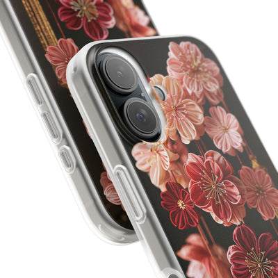 Silk Blossom Kanzashi · Lite Phone Case for iPhone ·  Pink