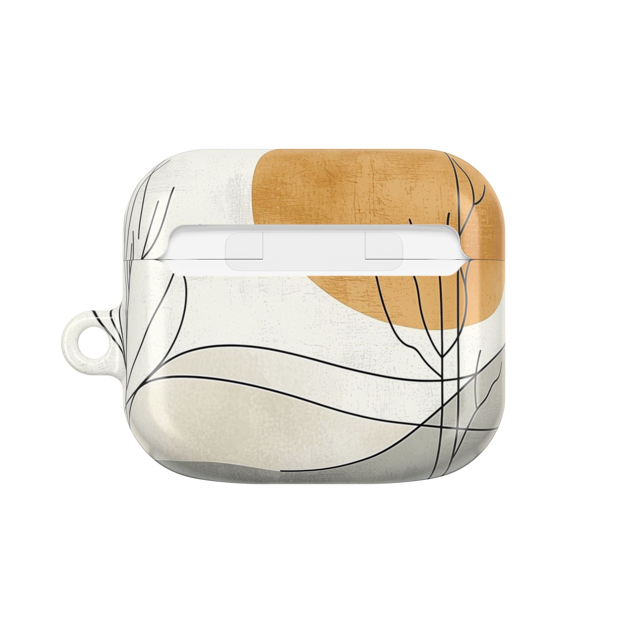 Orange Eclipse Trees - AirPods Case