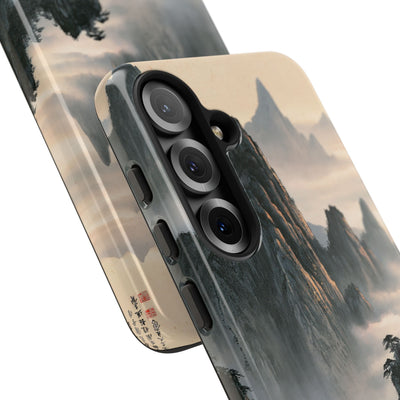 Sacred Mountain Mist · Tough Phone Case for Samsung · Beige