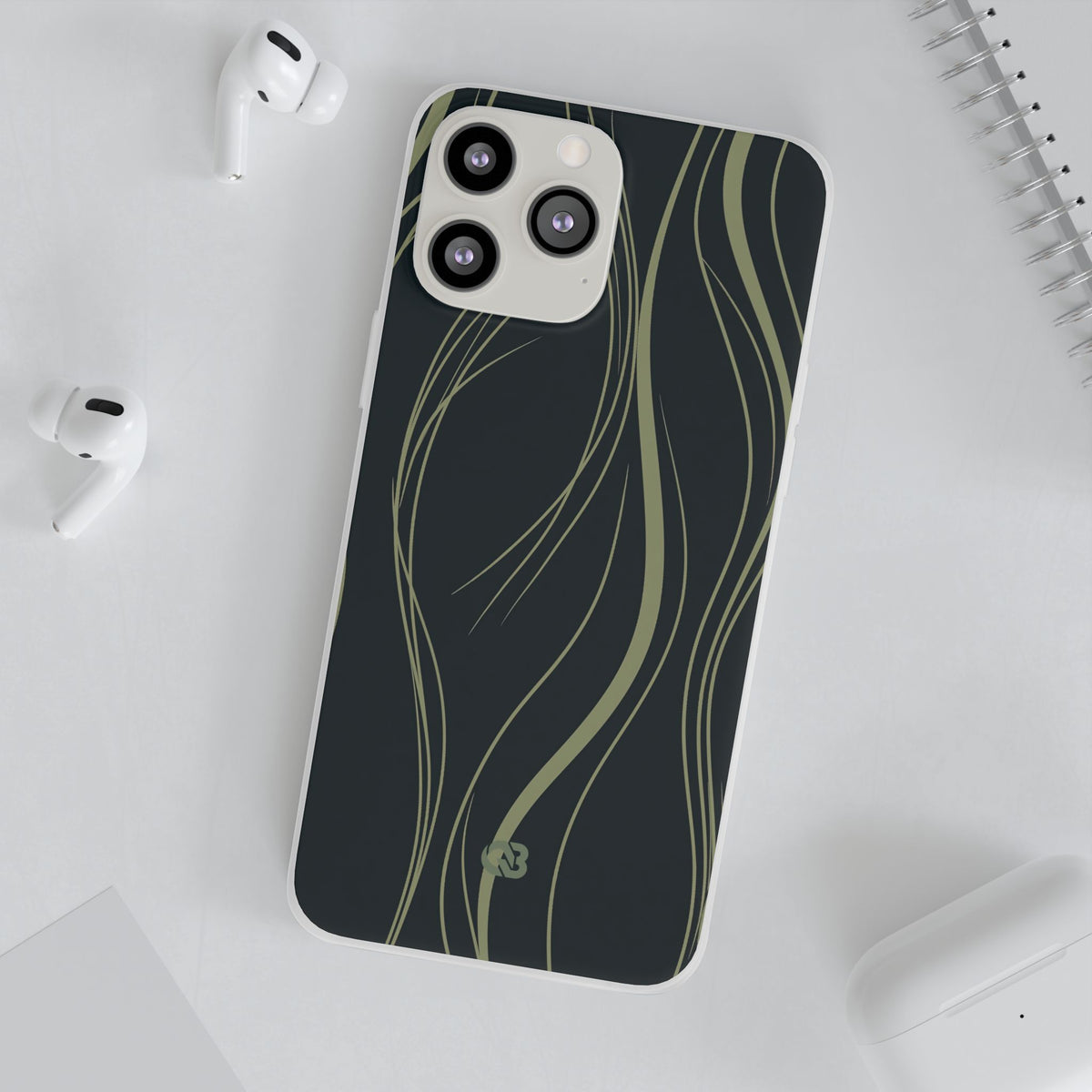 Serpentine Reeds · Lite Phone Case for iPhone ·  Green