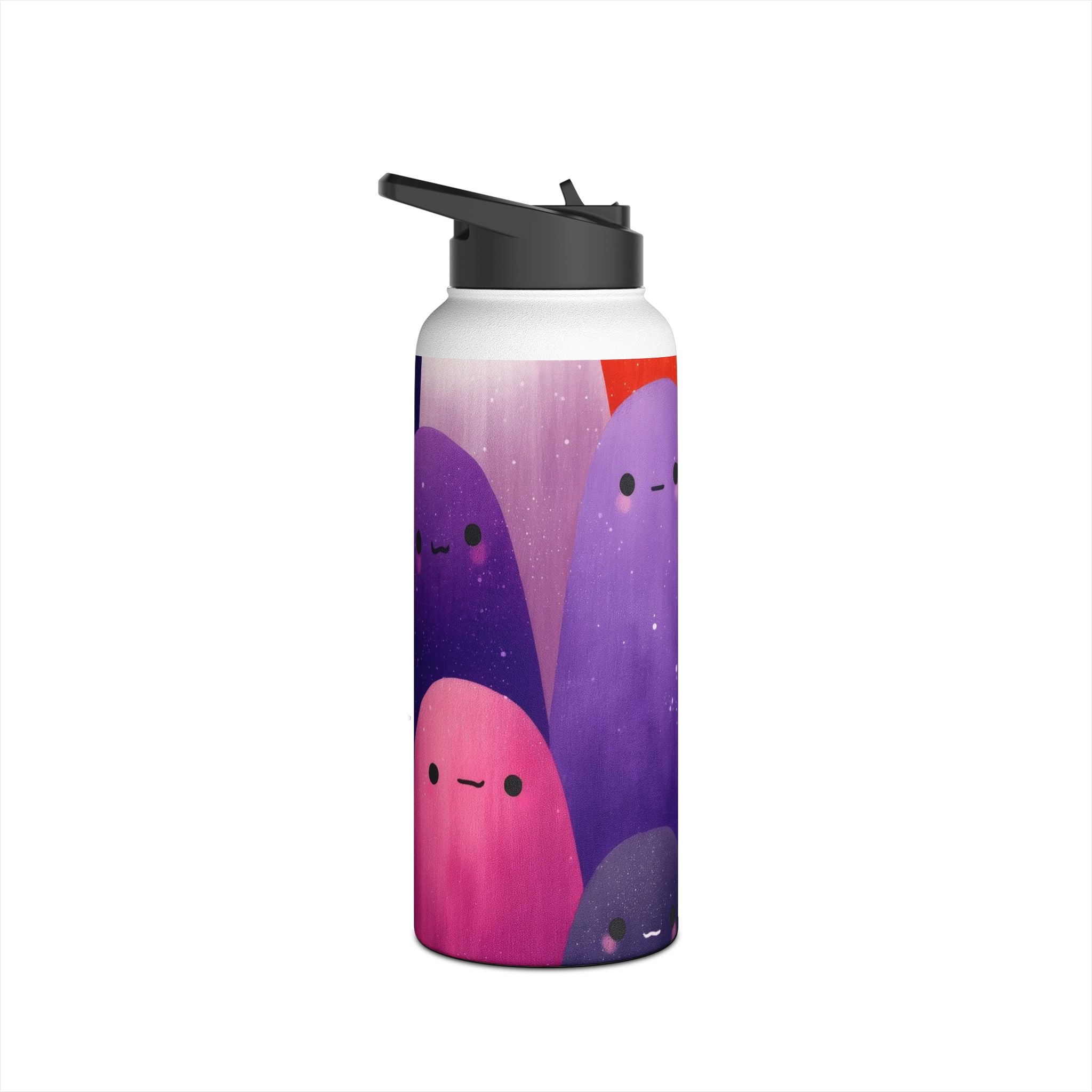 Ghostly Glow - Stainless Steel Water Bottle