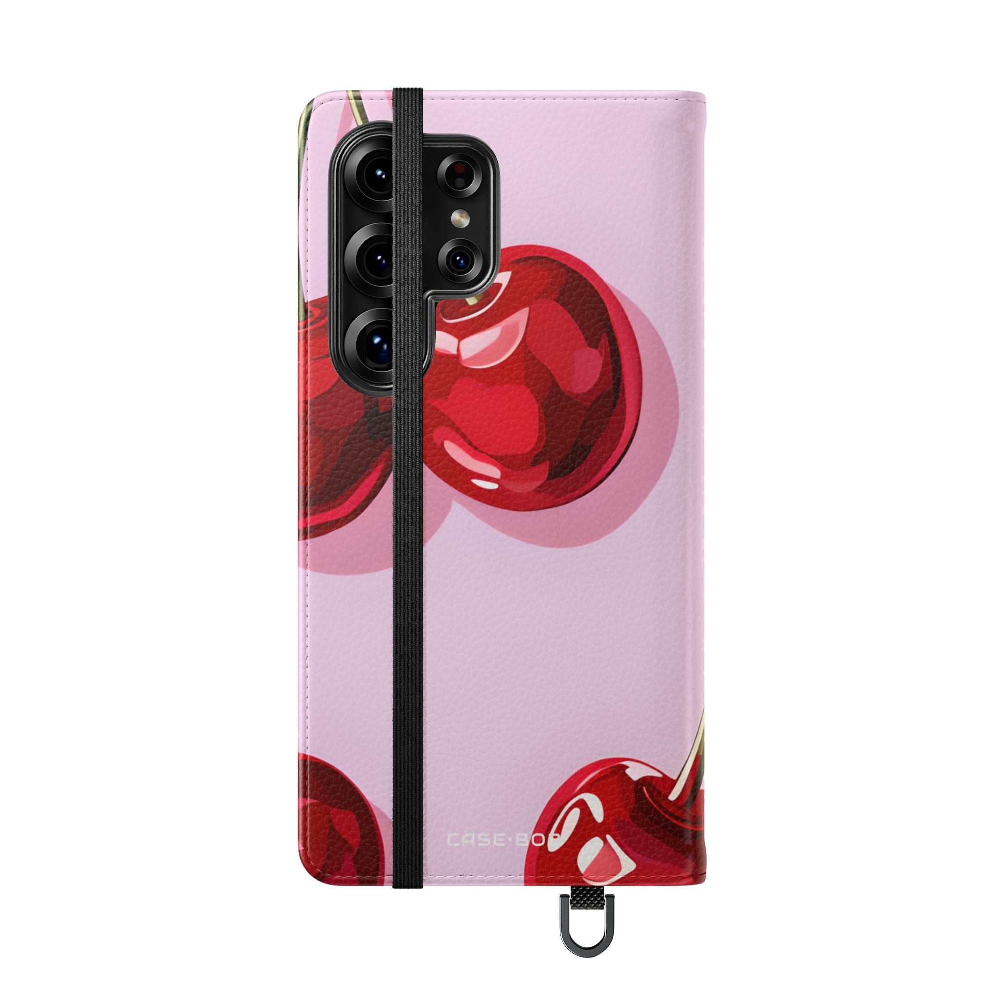 Glossy Cherry Glow - Samsung S25 Ultra Case - Wallet