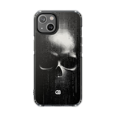 Raster Phantom · Clear Impact Magnetic Phone Case for iPhone ·  Black