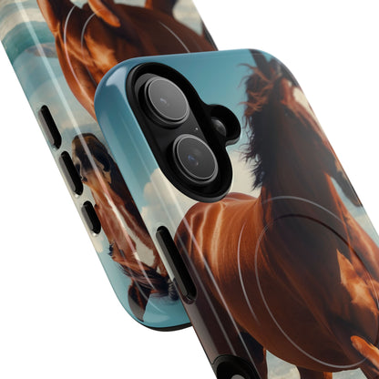 Blazing Horse iPhone 17 Case - Tough+ - CASE•BOB