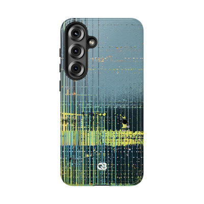 Acid Raster Circuit · Tough Phone Case for Samsung · Teal