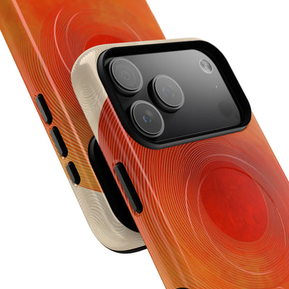 Sunburst Swirl iPhone 17 Pro Max Case - Tough+ - CASE•BOB