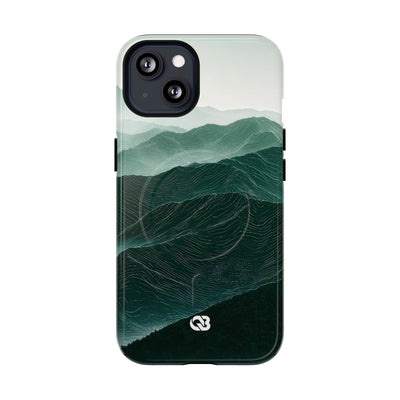 Alpine Mist · Tough 2.0 Magnetic Phone Case for iPhone · Green