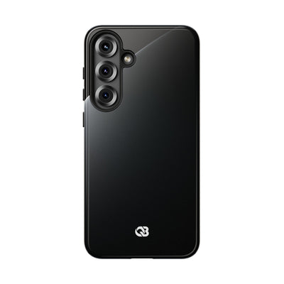 Black Tough Phone Case for Samsung - Obsidian Lunar Arch