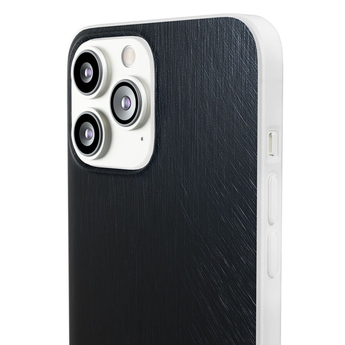 Brushed Obsidian Steel · Lite Phone Case for iPhone ·  Black