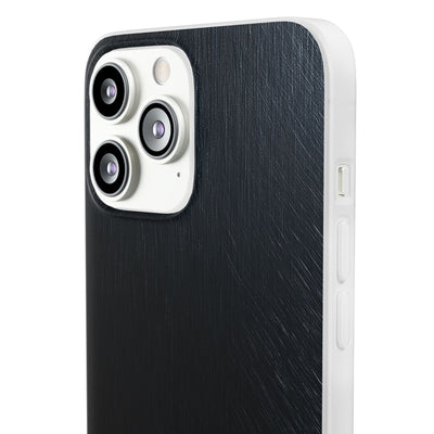 Brushed Obsidian Steel · Lite Phone Case for iPhone ·  Black
