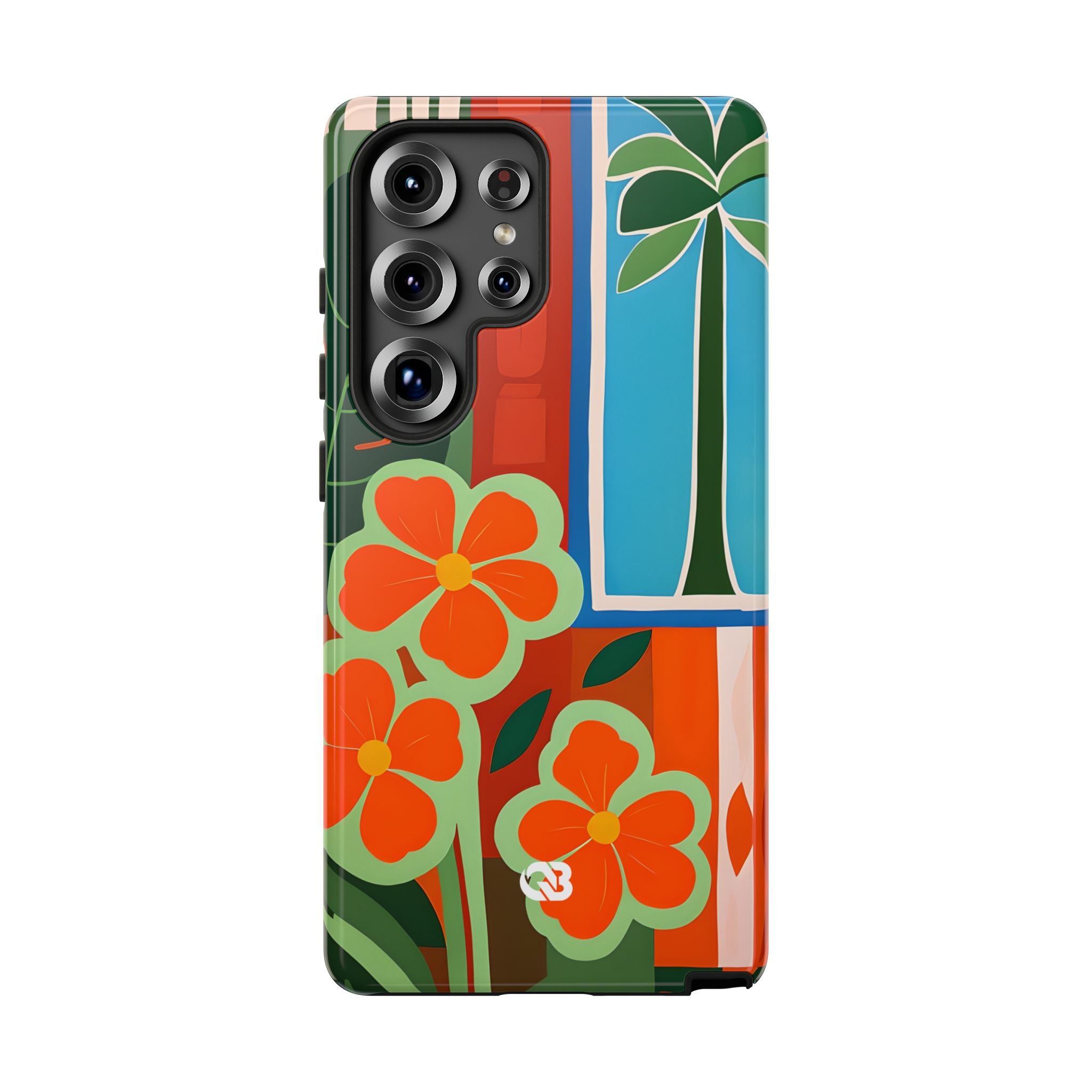 Vivid Jungle Collage · Tough Coque de téléphone pour Samsung