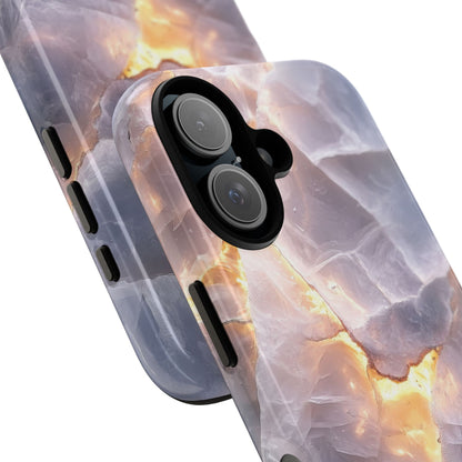 Crystal Veins iPhone 16 Case - Tough