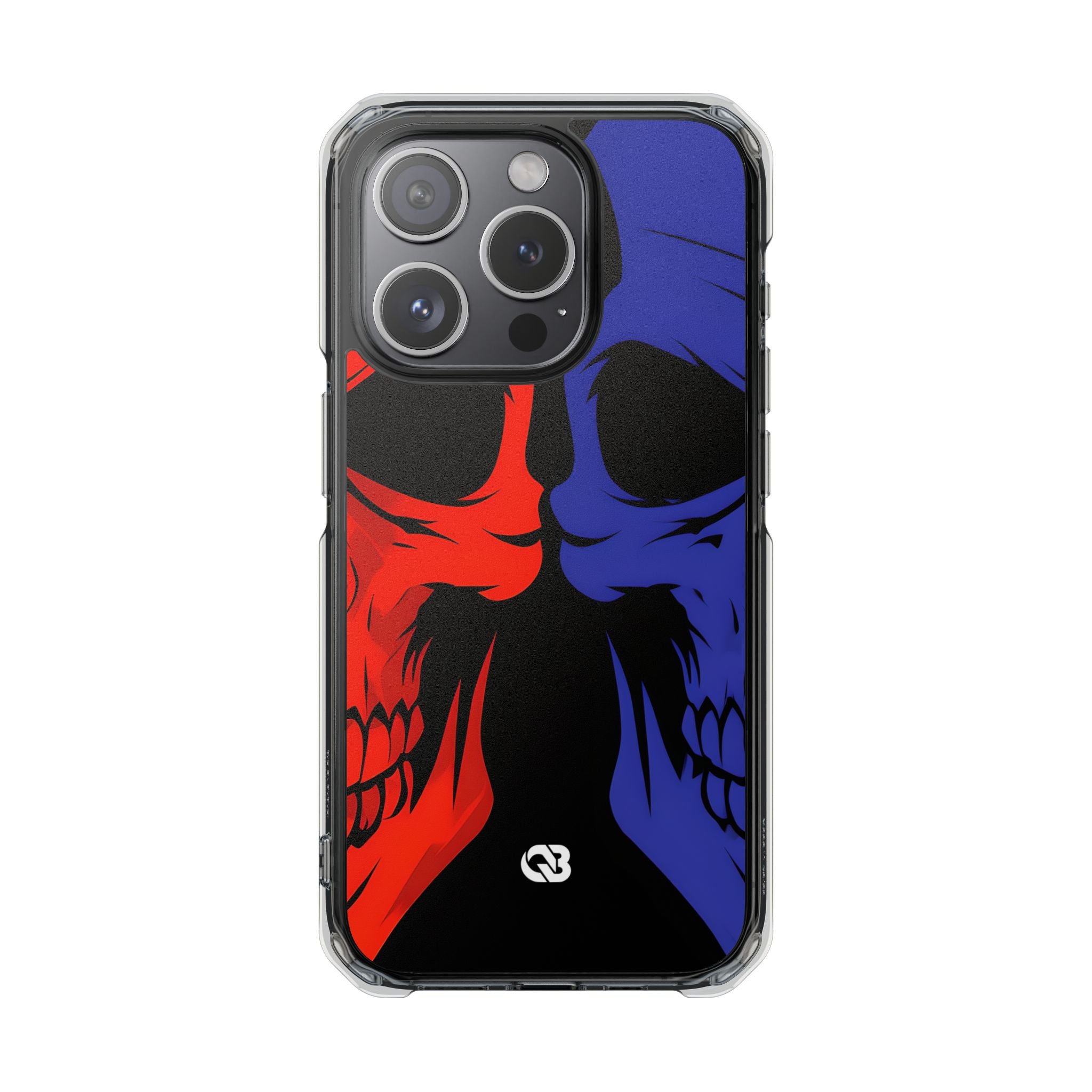 Crimson Cobalt Skulls · Impact Phone Case for iPhone · Magsafe