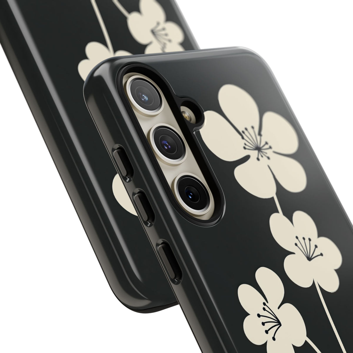 Nordic Blossom · Tough Phone Case for Samsung · Black