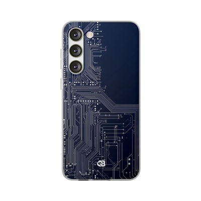 Blue Lite Phone Case for Samsung - Cobalt Data Stream